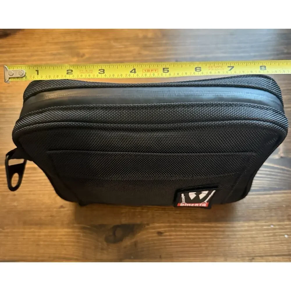 Dime Bags x OMERTÀ - 7” Black “The Boss” Padded Protective Smell-Proof Pouch NWT